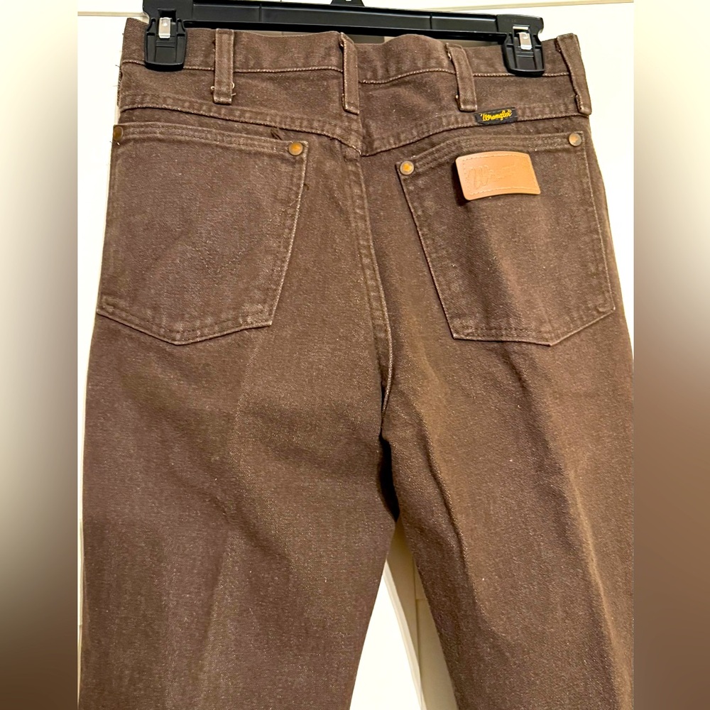 Brown Wrangler Jeans